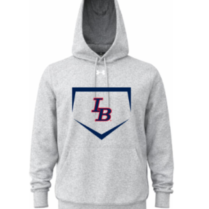 IB Baseball Homeplate Hoodie - Grey