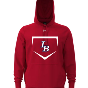 IB Baseball Homeplate Hoodie - Red