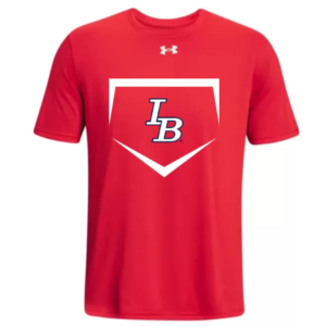 IB Baseball Homeplate Tee - Red